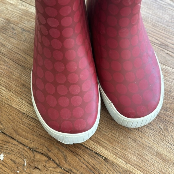 Tretorn Pink Polka Dot Rain Boots size 37 - Picture 2 of 7
